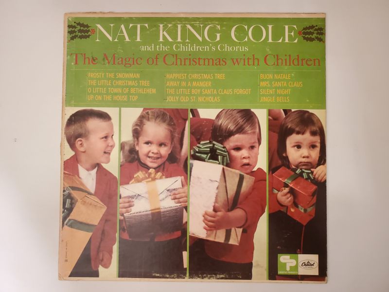 Nat King Cole and the Children's Chorus The Magic of Christmas with Children vinyl record